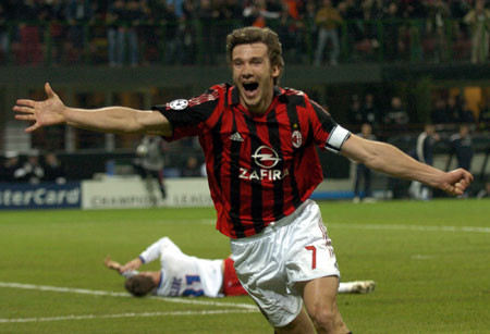 Milan legend Shevchenko retires at the age of 35