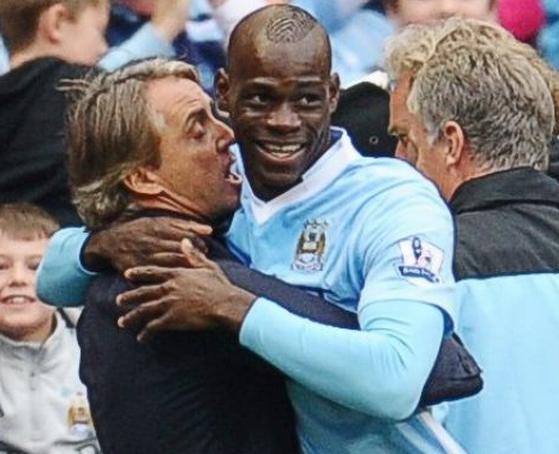 Mancini: “Balotelli is improved, but he will never completely change”.